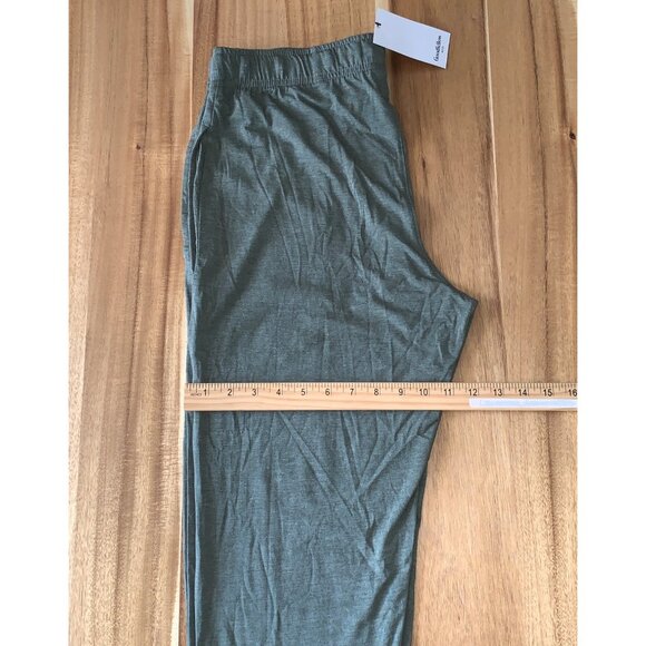 Goodfellow & Co Mens Green Jogger Pants With Two Side Pockets Stretch Medium - Picture 9 of 14